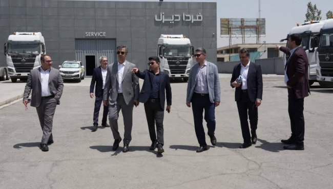 بازدید مدیرعامل شرکت نفت بهران از واحدهای تولیدی شرکت «فردا دیزل»